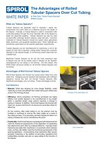 The Advantages of Rolled Tubular Spacers Over Cut Tubing - 1