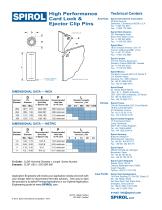 High-Performance Hinge Pins for PC Board Card Locks and Ejector Clip - 2