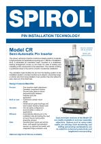 Model CR - Semi-Automatic Pin Inserter