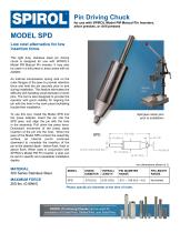 Pin Driving Chucks SPD, CXA, CXD, CXE-2