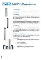 Spacers and Rolled Tubular Components - 10