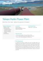 Tekapo Hydro Power Plant