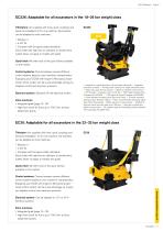 ATTACHMENT CATALOGUE Excavators - 11