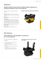 ATTACHMENT CATALOGUE Excavators - 13