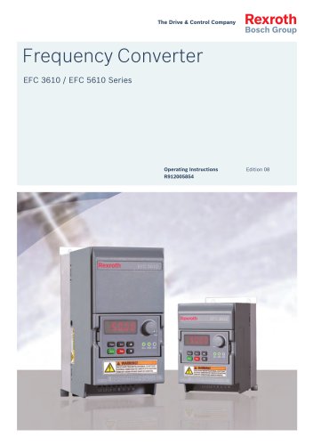 Frequency Converter EFC 3610 / EFC 5610 Series