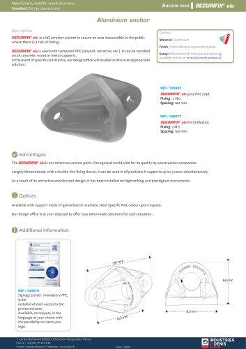 SECURIFIX&reg; alu
