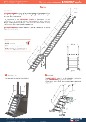 SECURITOIT&reg; escalier