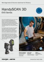3D scanner - HandySCAN 3D|EVO - Creaform - measurement / inspection / laser
