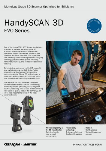 HandySCAN 3D | EVO Serie