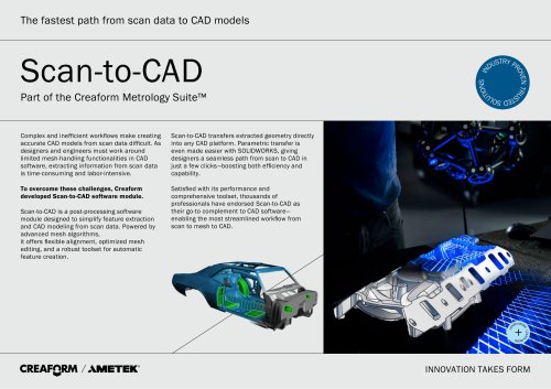Scan-to-CAD Software