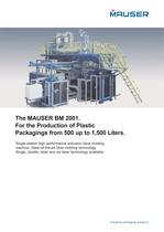 The MAUSER BM 2001 : For the Production of Plastic Packagings from 500 up to 1,500 Liters-1