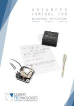 Advanced control for mechatronic applications - 1
