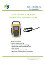 2.	Handheld Infrared Biogas Analyzer – Gasboard 3200 plus - 2