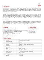 Cubic Electrochemical CO Sensor ECO-5011A-001-2