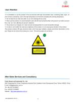 Cubic High Dust Concentration Monitor OPM-6303Q Specification-12