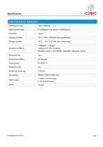 Cubic Laser Oil Fume Sensor Module PM3009BP Specification-4