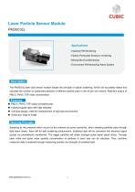 Cubic Laser Particle Sensor Module PM3003Q Specification-3
