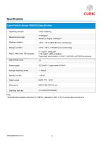 Cubic Laser Particle Sensor Module PM3003Q Specification-4