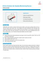 Cubic Online Outdoor Air Quality Monitoring Device OPM-6303M Specification-2