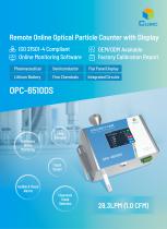 Cubic Remote Online Optical Particle Counter with Display OPC-6510DS