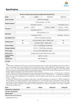 Gasboard 7500H series oxygen sensor technical specification - 4