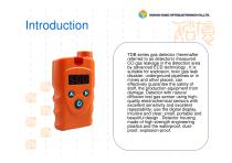 Handheld Carbon Monoxide Gas Detector TDB Series - 2