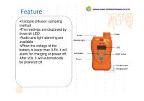 Handheld Carbon Monoxide Gas Detector TDB Series - 3