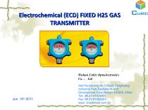 Hydrogen Sulfide Gas Transmitter CLD Series-1