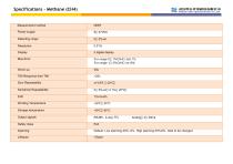 Infrared fixed CH4 gas detector(transmitter) - 2