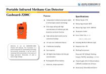 Infrared handheld CH4 gas detector - 1