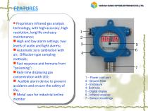 Infrared Methane Gas Transmitter CJH Series - 3