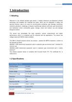 infrared propane sensor SBH series User Manual - 4