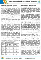 Outdoor Particulate Matter Measurement -PM3006T-1