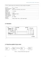 Specification of Micro-flow multigas analyzer CO and CH4 3000ppm - 4