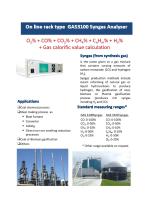 Syngas online analyzers & continous monitoring system - 1