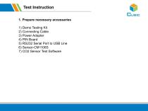 Test Instruction of CM1106S-2