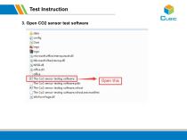 Test Instruction of CM1106S-4