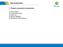 Test Instruction of PM2009 - 2