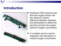 Ultrasonic Gas Flow and Oxygen Sensor - 4