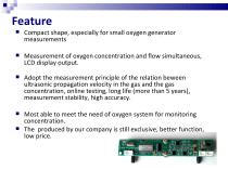 Ultrasonic Gas Flow and Oxygen Sensor - 5