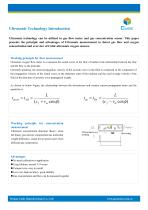 Ultrasonic Technology Introduction - 1