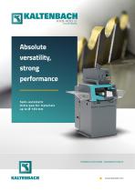Absolute  versatility, strong  performance Semi-automatic  mitre saw for materials  up to Ø 130 mm-1