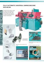 KKS 400 NA - Fully automatic universal coldsaw with rotating table for mitre cutting-2