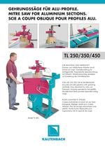 TL 350 - Mitre saw for aluminium sections-1