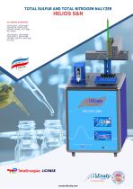 SULFUR & NITROGEN analyzer - 1