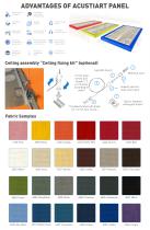 Catalogue sound absorbers, ACUSTIART-5