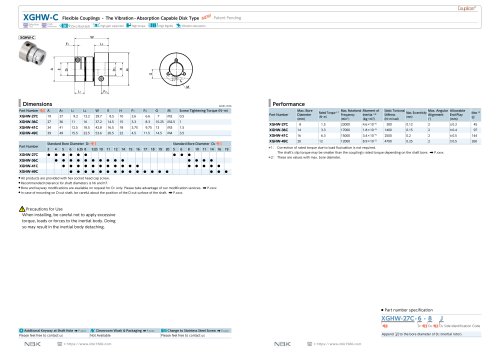 XGHW-C_data sheet