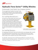 Hydraulic Force Series™ Utility Winches - 1