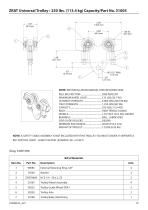 Overhead Rail System Models ZRAT, ZRA1, ZRA2 & ZRS2/3 - 25