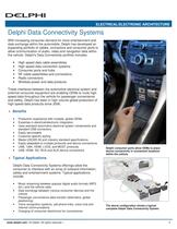 Delphi Data Connectivity Systems - 1